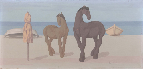 Roberto Masi - Cavalli sul mare 