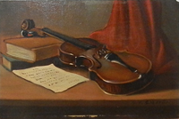 Quadro di
 G. C. Garzelli - Composizione  leos tabla