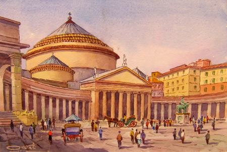 Giovanni Ospitali - Napoli Piazza Plebiscito