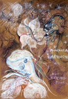 Quadro di
 Bruno (Bob) Borghesi - Composizione mlange tableau