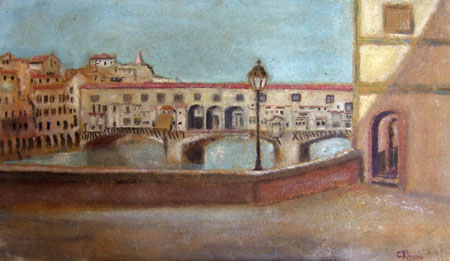 firma Illeggibile - Ponte Vecchio