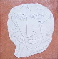 Quadro di
 Antonio Manzi - Figura - cramique