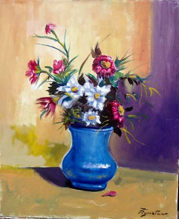 Luigi Pignataro - Vaso con fiori