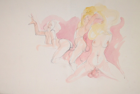 Claude Falbriard - Composizione erotica