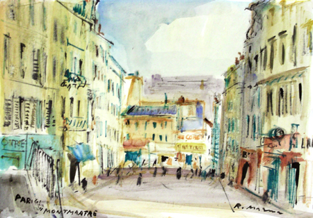 Rodolfo Marma - Parigi - Montmartre