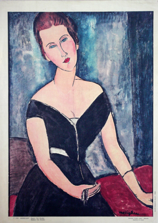 Amedeo Modigliani - Riproduzione di Madame Van Muyden