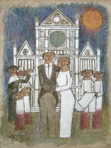 Adorno Bonciani - Matrimonio a Santa Croce
