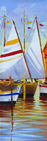 Giuseppe Ruberto - Barche in porto