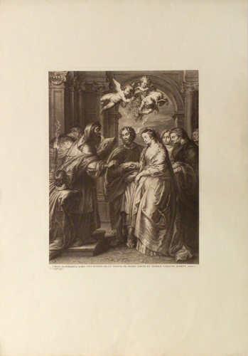 Pieter Paul Rubens - Matrimonio di Maria 