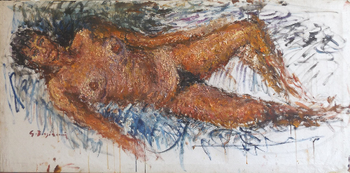 Quadro di Guido Borgianni Daniela  - olio tela 