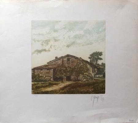 Art work by Pablo Rojas Casolare  - lithography paper 