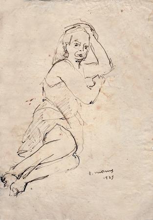 Quadro di Rodolfo Marma Nudo  - Pittori contemporanei galleria Firenze Art