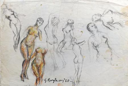 Quadro di Guido Borgianni Nudi - Pittori contemporanei galleria Firenze Art