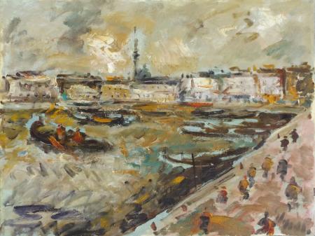 Art work by Emanuele Cappello Venezia - oil canvas 