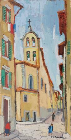 Quadro di Rodolfo Marma Via delle Caldaie, Firenze - Pittori contemporanei galleria Firenze Art
