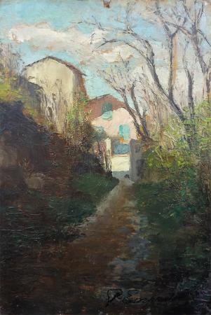 Quadro di Giuliano Emprin Cavoretto (Torino) - olio tavola 