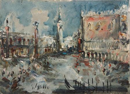 Art work by Emanuele Cappello Palazzo Ducale - oil canvas 