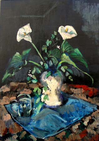 Quadro di Luigi Pignataro Vaso con fiori - Pittori contemporanei galleria Firenze Art