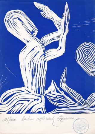 Art work by  Harman Ombre supplicanti - incision paper 