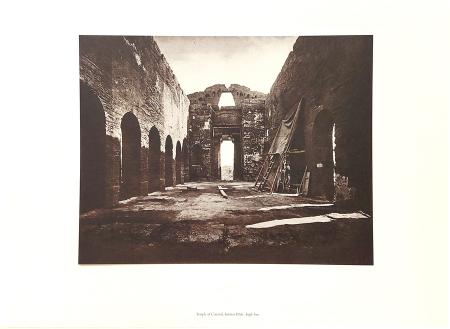 Quadro di Foto Fratelli Alinari Tempio della Concordia, interno - stampa carta 