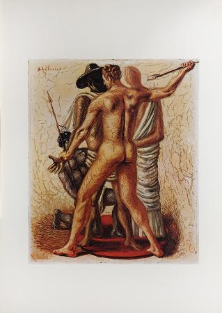 Quadro di Giorgio De Chirico Senza titolo - Pittori contemporanei galleria Firenze Art