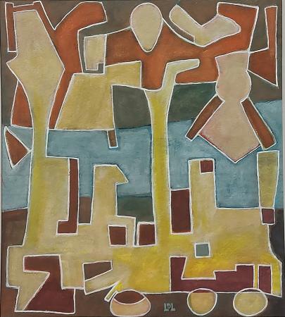 Art work by David Lehel Connessione - watercolor paper 