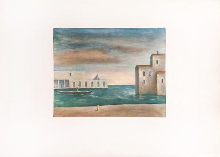 Art work by Carlo Carrà Venezia - print paper 