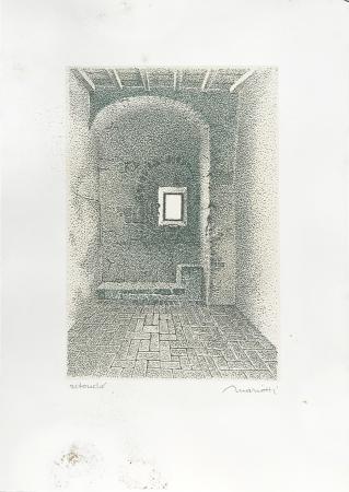 Quadro di Amedeo Mariotti Reminescenze 4 - litografia carta 