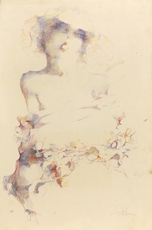 Art work by Mario  Pitocco  Senza titolo - serigraphy paper 