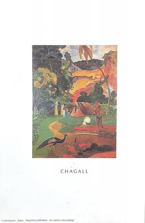 Art work by Marc Chagall  Senza titolo - print paper 