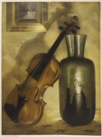 Quadro di  Anonimo Violino - Pittori contemporanei galleria Firenze Art