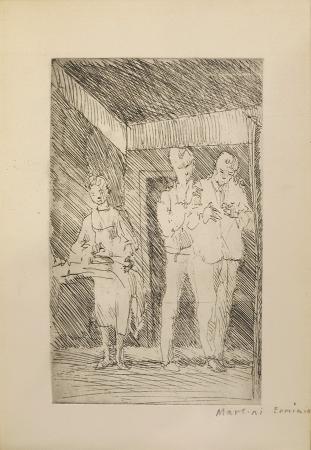 Art work by Erminio  Martini  Senza titolo - lithography paper 