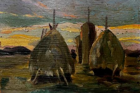 Art work by  Anonimo Covoni - oil table 