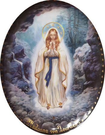 Quadro di  Anonimo Madonna Von Lourdes  - stampa ceramica 