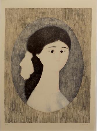 Art work by Antonio Bueno Figura  - lithography paper 