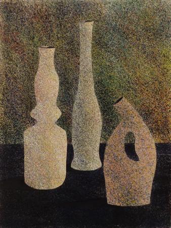 Art work by  Galletti  Bottiglie - oil table 