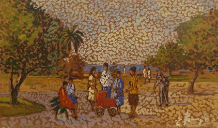 Quadro di Ennio Formigli Caletta - olio tavola 
