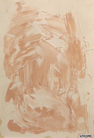 Art work by Andrea Tirinnanzi Informale  - mixed cardboard 