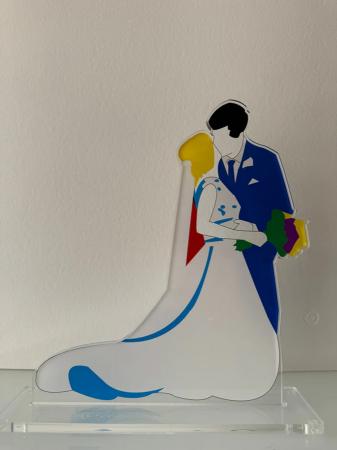 Quadro di Marco Lodola  Forever  - serigrafia plexiglass 