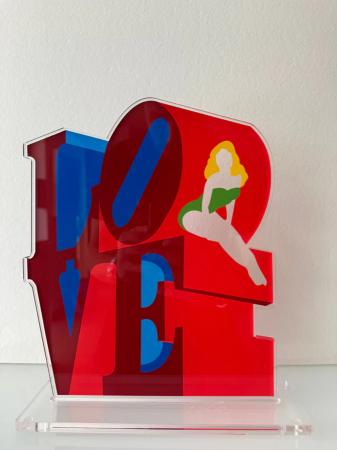 Quadro di Marco Lodola  Vintage Love  - serigrafia plexiglass 