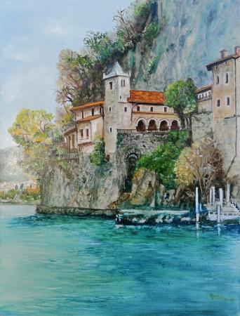Art work by Stefano Pasini Marina - oil MD 