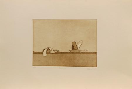 Art work by Giorgio  Alboni Sequenze  - lithography paper 