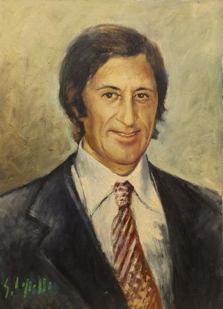 Art work by Emanuele Cappello Ritratto  - oil canvas 