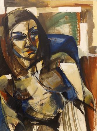 Quadro di Sirio  Verdianelli  Essenza Libera - olio tela 