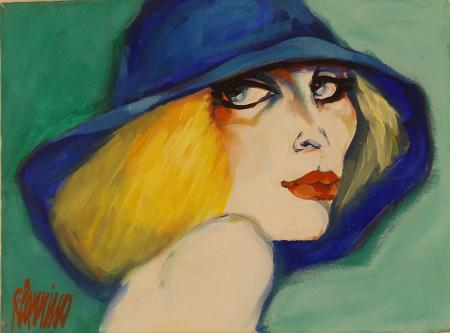 Art work by Natale Filannino Figura  - oil canvas 