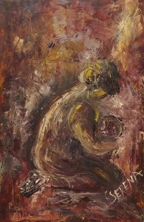 Art work by Sereno Serena Figura  - oil canvas 