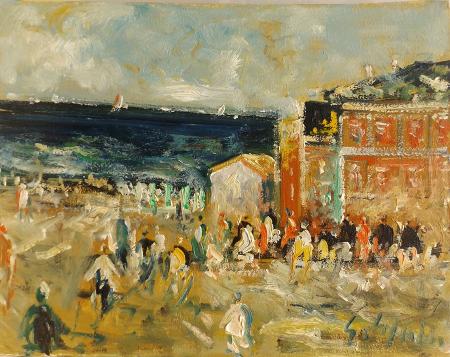 Art work by Emanuele Cappello Liguria  - oil canvas 