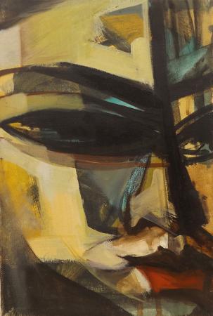 Quadro di Sirio  Verdianelli  Ritratto  - olio tela 