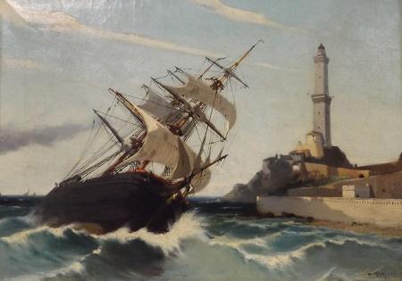 Art work by Ugo Manaresi Veliero - oil canvas 