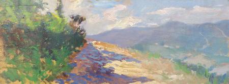 Quadro di  Lippi Nibbiaia - olio tavola 